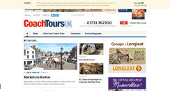 Desktop Screenshot of coachtoursuk.com